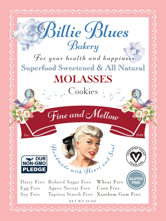 Billie Blues Packaging Label Design 1
