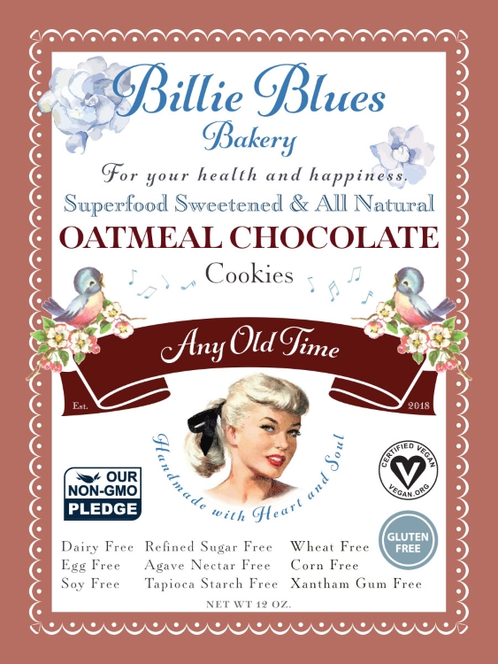 Billie Blues Packaging Label Design 2