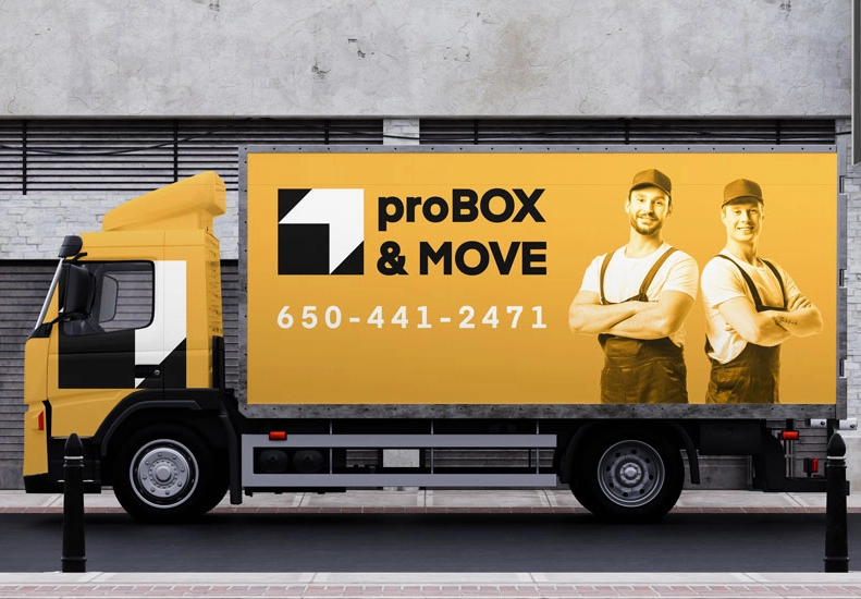 proBox & Move Truck Vehicle Wrap Design