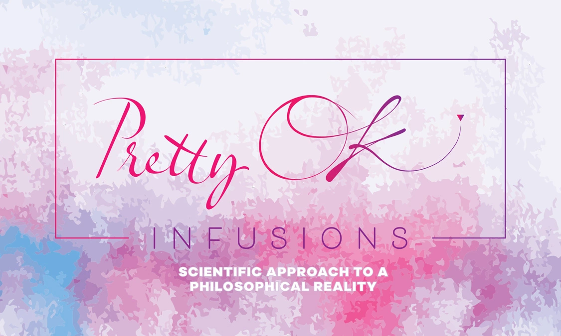 Pretty Ok Infusions Business Card Design Back